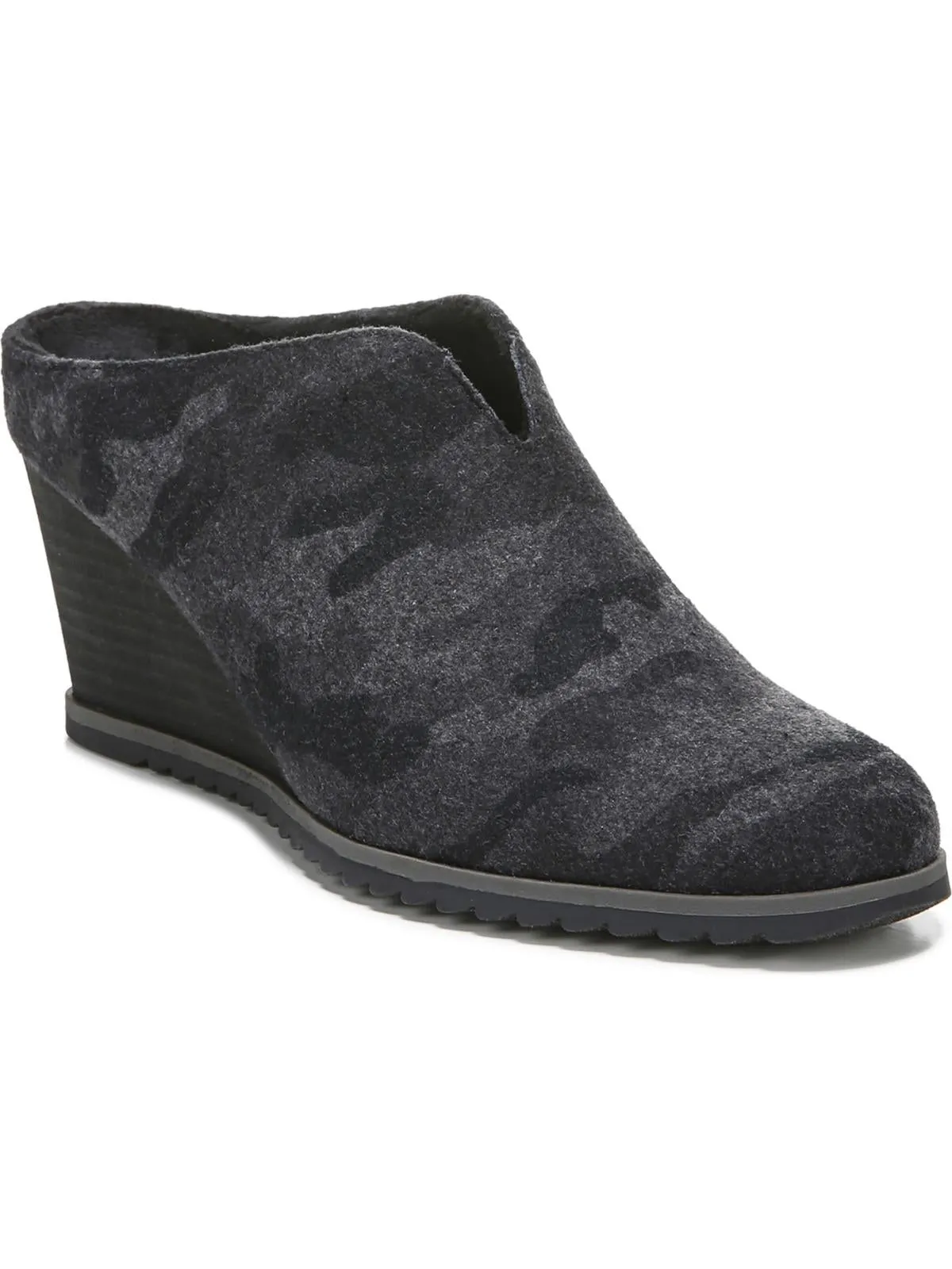 Haley Womens Zipper Ankle Wedge Boots